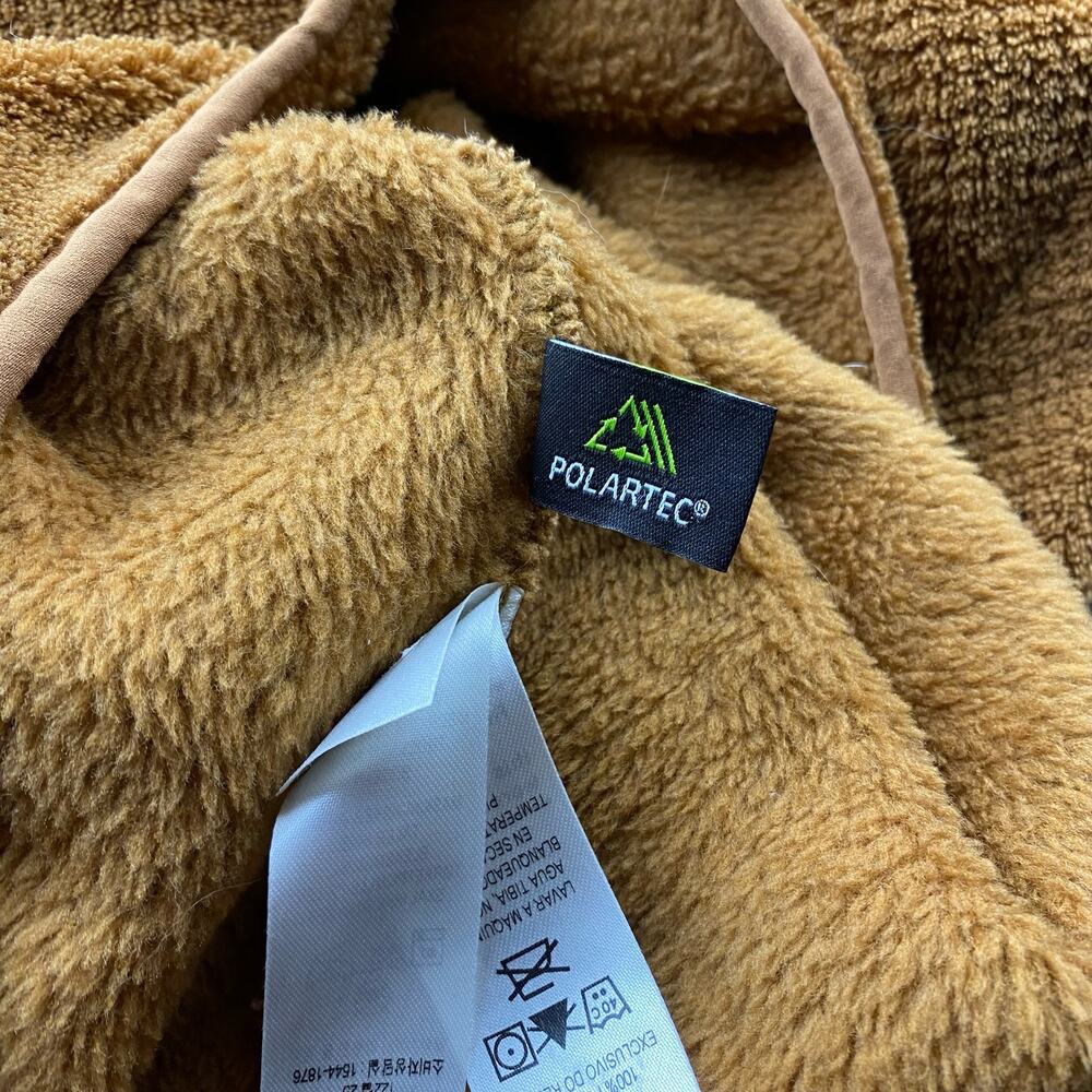 Patagonia Brown and Orange Teddy Jacket with Plush Fleece - Picture 12 of 12